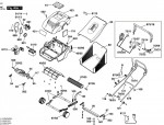 Bosch 0 600 889 503 Asm 32 Accu Lawnmower 12 V / Eu Spare Parts